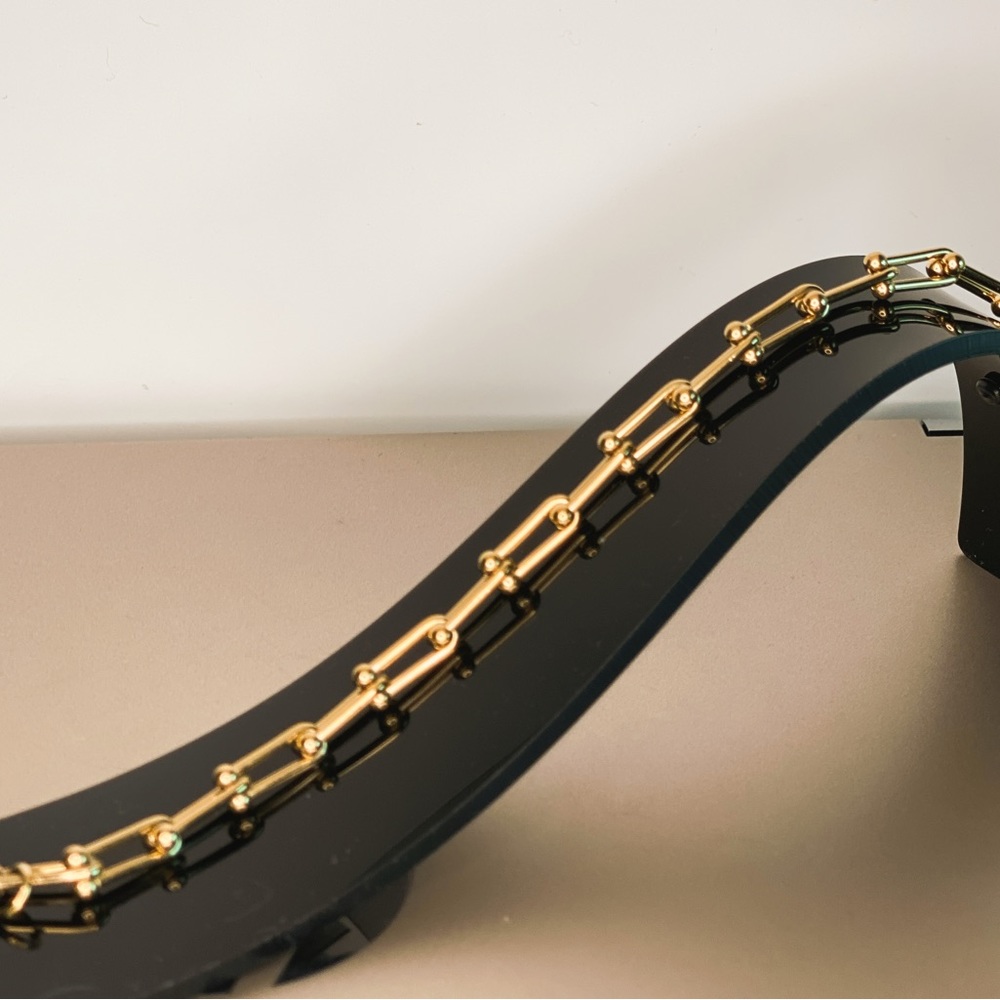 Semi-Fine 14k Gold Filled link bracelet/anklet